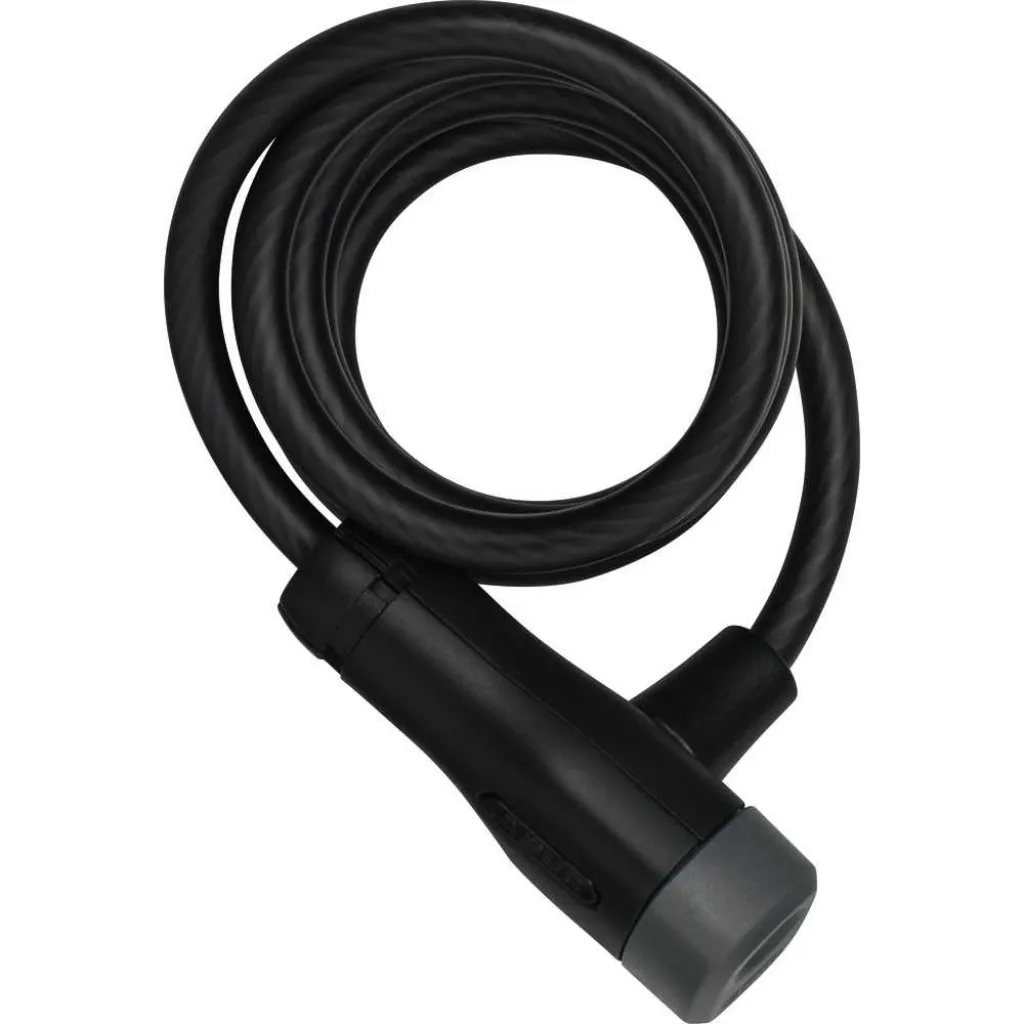 Замок трос спиральный ABUS 4508K/150 Star Black SCMU