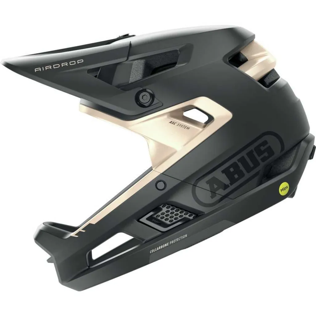 Шолом ABUS AIRDROP MIPS Black Gold