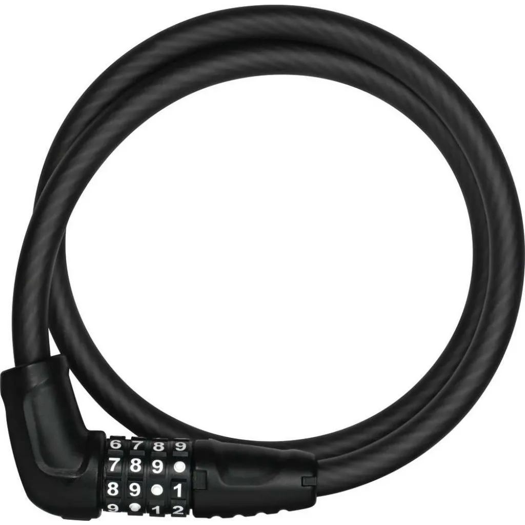 Замок трос прямий ABUS 5412C/85 Numerino Black SCLL