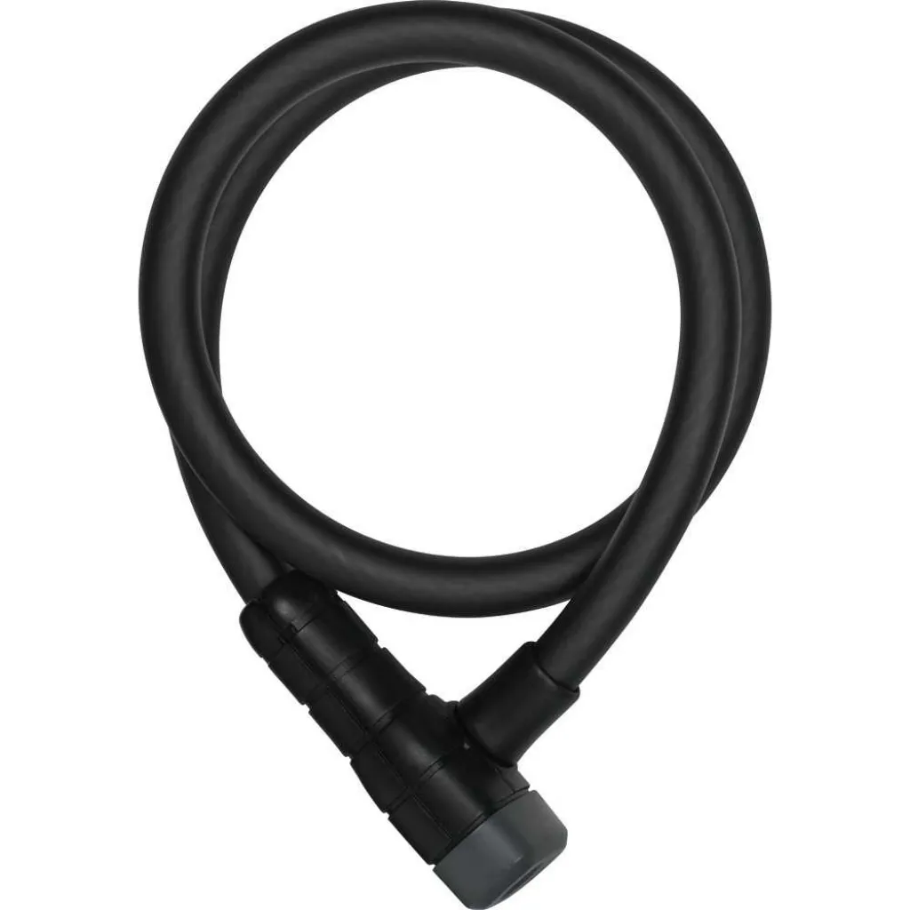 Замок трос прямий ABUS 6415K/85 Racer Black SCLL