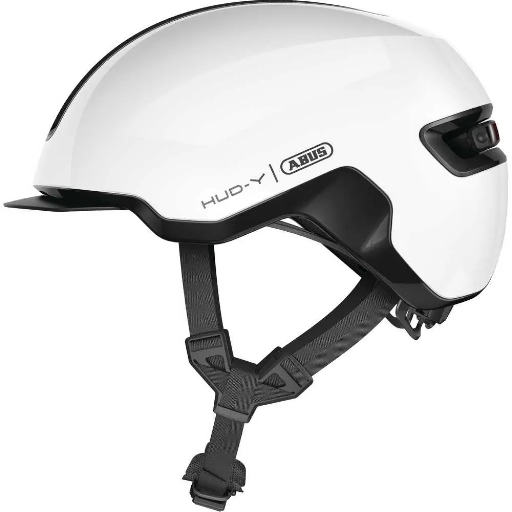 Шлем ABUS HUD-Y Shiny White