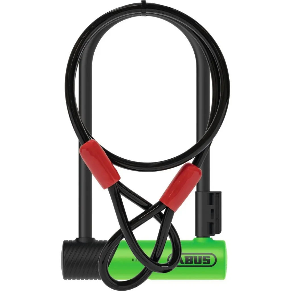 Замок U-образный ABUS 410K/150HB180 green SH Ultra Mini + Cobra 10/120