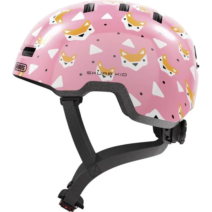 Шлем детский ABUS SKURB KID rose foxes