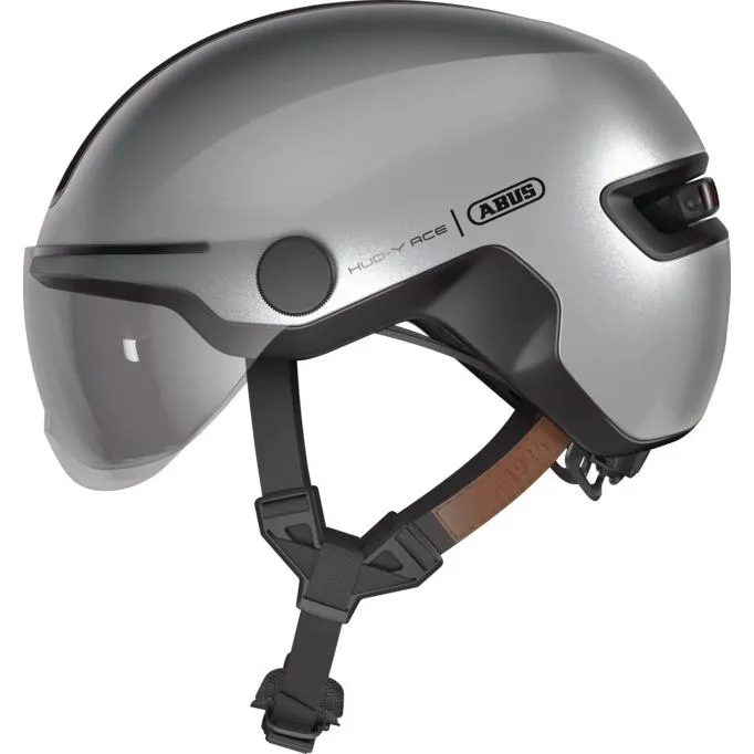 Шолом ABUS HUD-Y ACE gleam silver