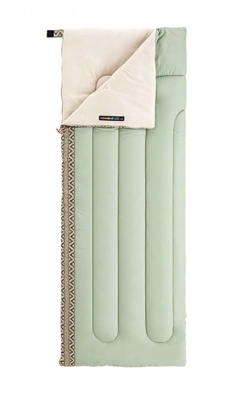 Спальный мешок Naturehike L150 NH20MSD05 (13°C) 190 см (левый), light green