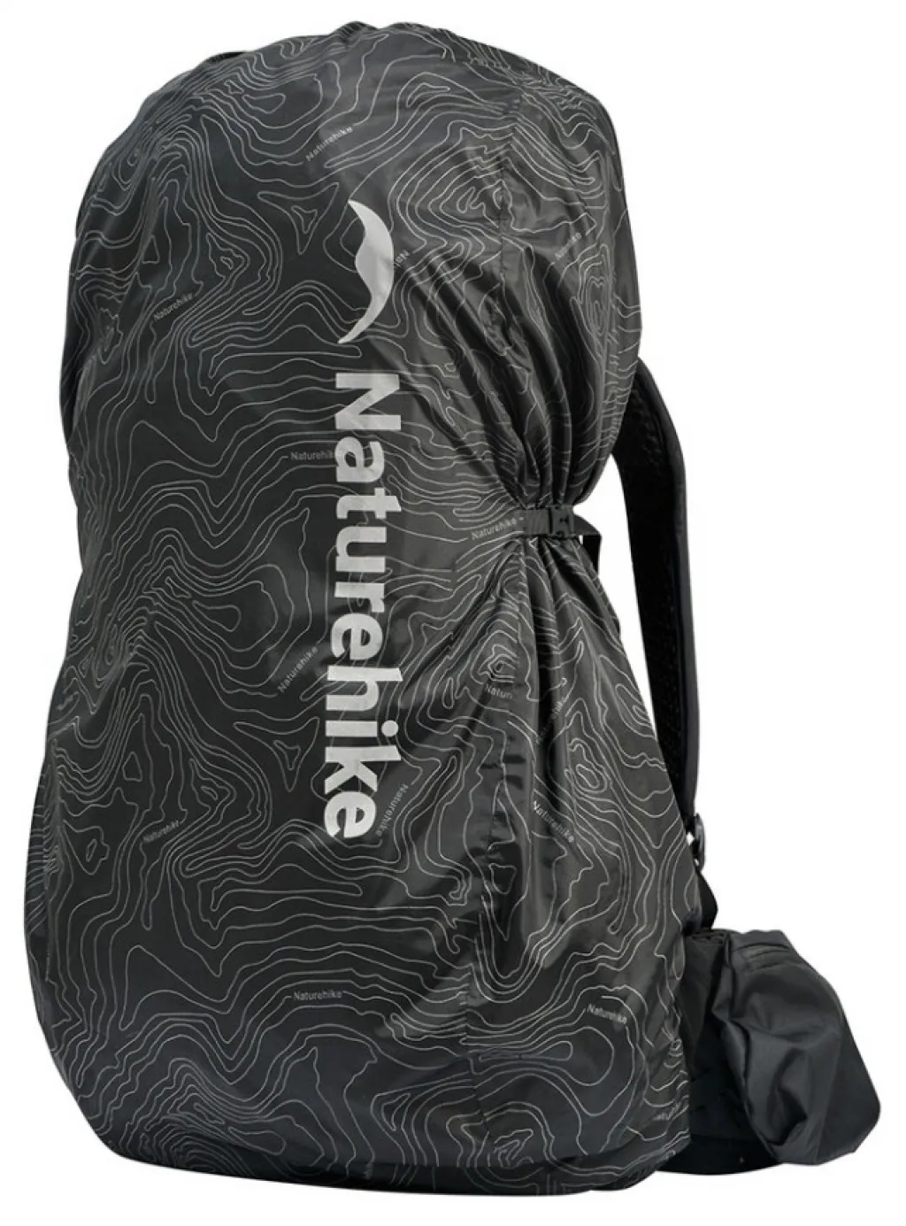 Чохол від дощу Naturehike CNK2450PJ010 L, 40-60L, black