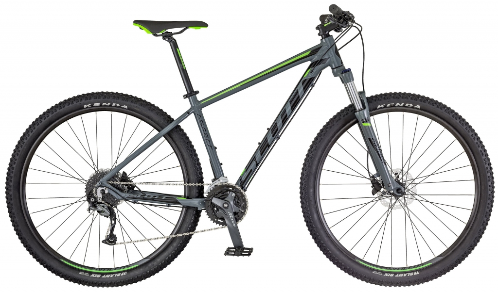 Велосипед 29" Scott Aspect 940 2018 серо-зеленый Велосипед 29" Scott Aspect 940 2018 серо-зеленый