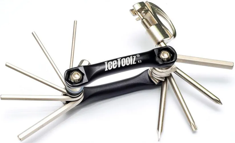Ключ ICE TOOLZ 91B3 складной 11 инструментов Mighty 11
