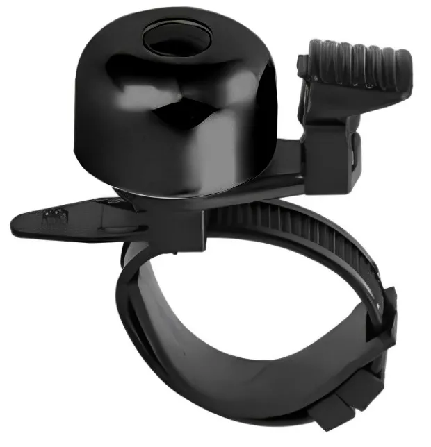 Звонок ONRIDE Zip, 22-32 мм, black Звонок ONRIDE Zip, 22-32 мм, black