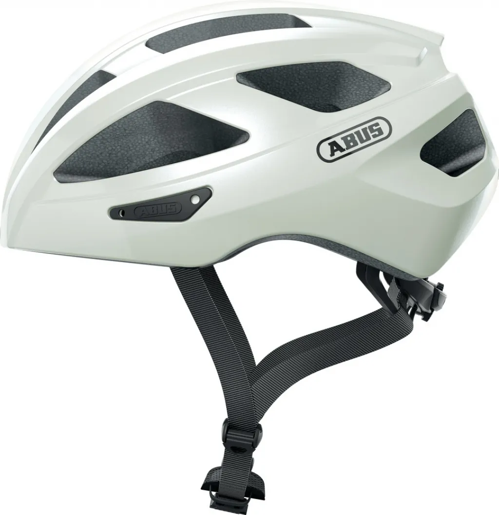 Шлем ABUS MACATOR Pearl White