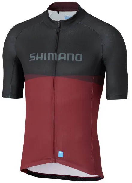 Велоджерси Shimano TEAM 2, черно-бордовое