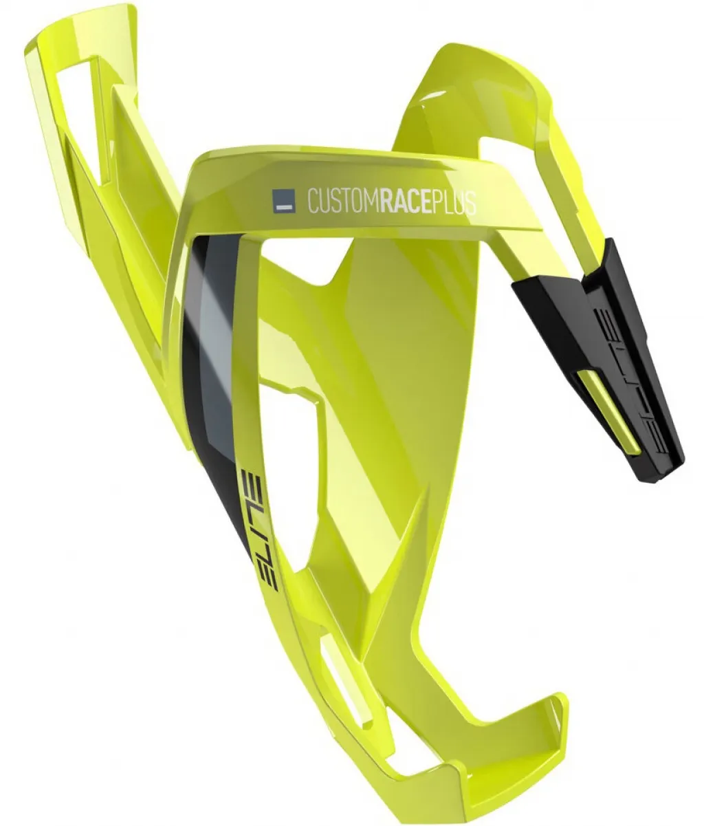 Флягодержатель ELITE Custom Race Plus, neon yellow
