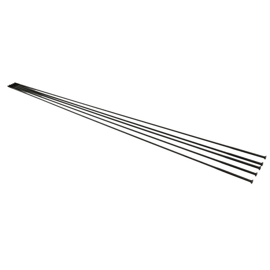 Спиці Race Face Spoke, 284mm, straight pull, 2.0/1.5 TCS, black, 5 шт. Спиці Race Face Spoke, 284mm, straight pull, 2.0/1.5 TCS, black, 5 шт.