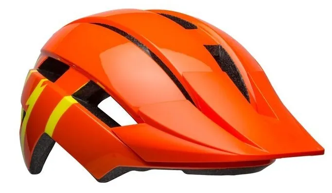 Шлем детский Bell Sidetrack II strike gloss orange/yellow