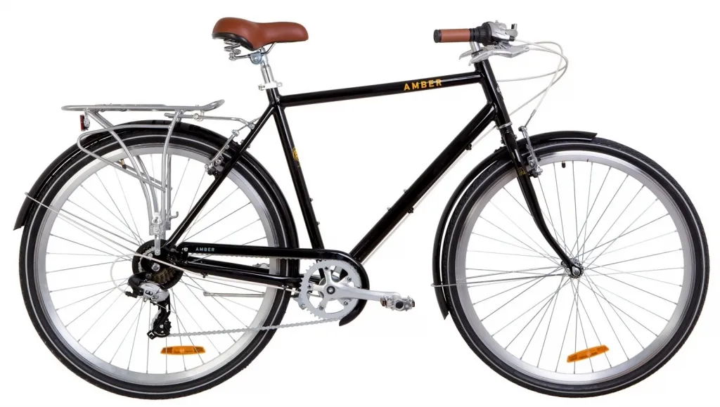 Велосипед 28" Dorozhnik Amber 2019 чорно-жовтий