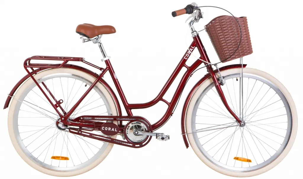 Велосипед 28" Dorozhnik Coral PH 2019 рубиновый