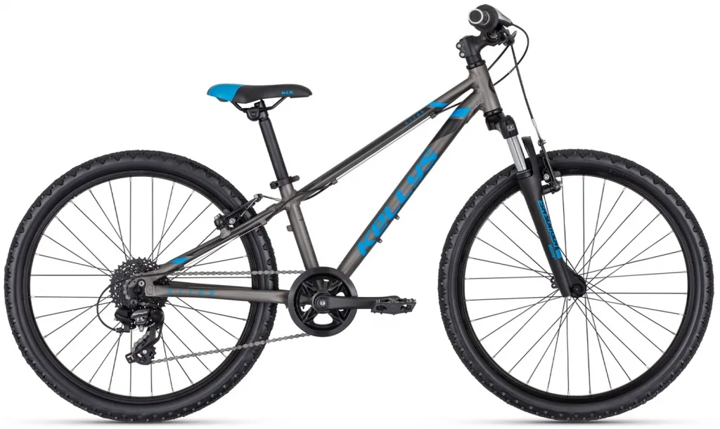 Велосипед 24" Kellys Kiter 50 (2024) titanium blue