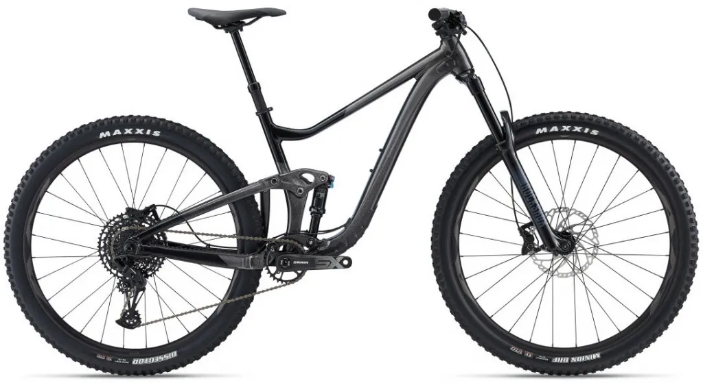 Велосипед 29" Giant Trance X 29 2 (2023) metallic black