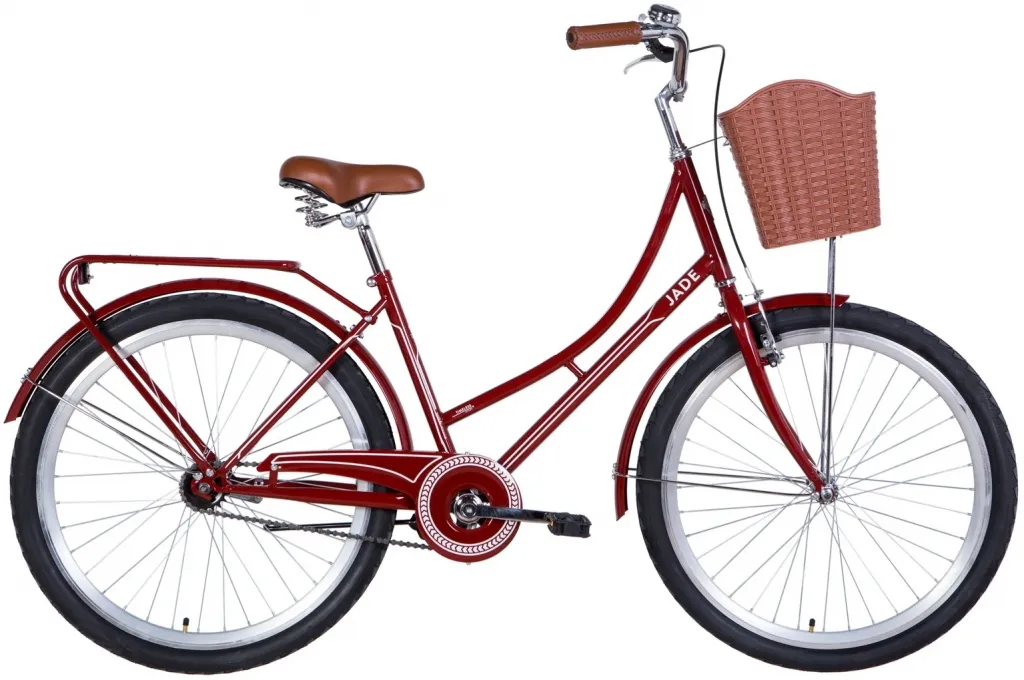 Велосипед 26" Dorozhnik JADE (2021) бордовый