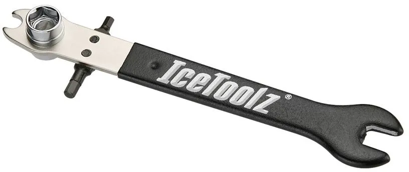 Ключ ICE TOOLZ 34T2 набір торц10 / 15, шестігр5 / 6, накидним. 15