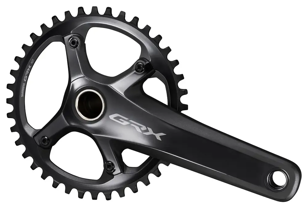 Шатуны Shimano FC-RX810-1 GRX (11Х1) Hollowtech II, 175мм 40т, без каретки Шатуны Shimano FC-RX810-1 GRX (11Х1) Hollowtech II, 175мм 40т, без каретки