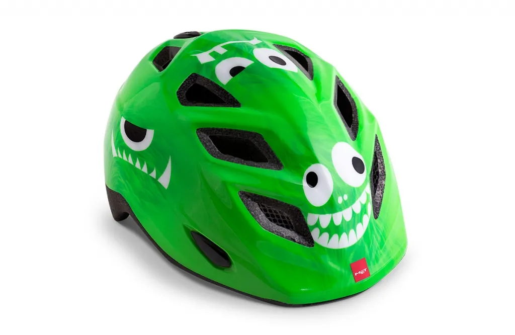 Шлем детский MET Genio Green Monsters | Glossy