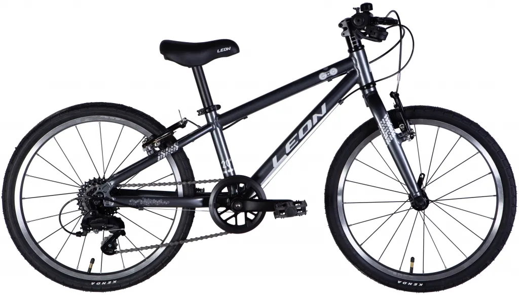 Велосипед 20" Leon GO 7 Vbr CS (2025) сірий