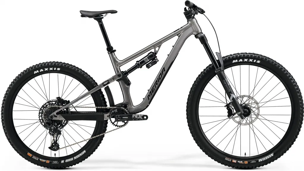 Велосипед 29-27.5" Merida ONE-SIXTY 700 (2024) gunmetal grey