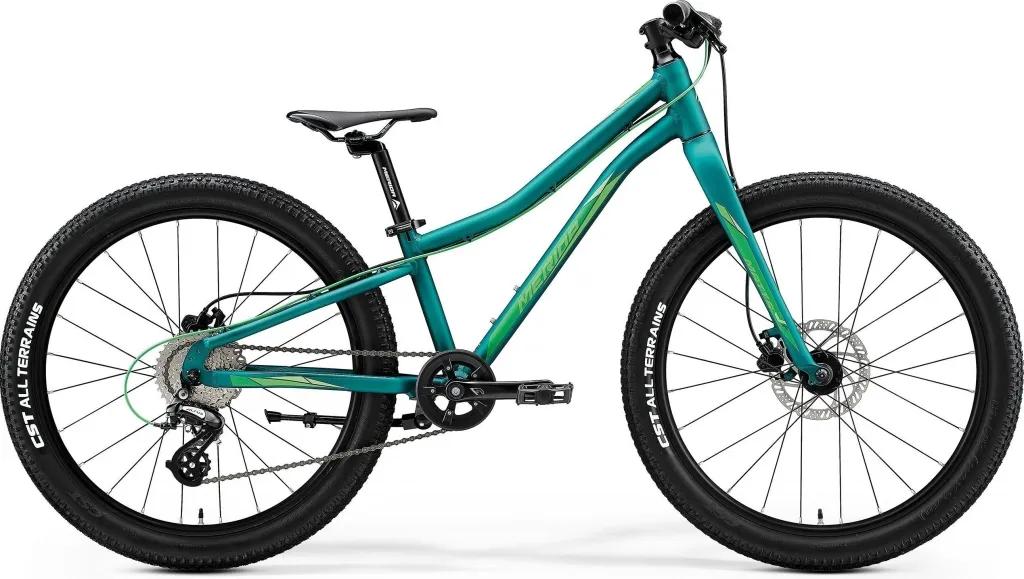 Велосипед 24" Merida Matts J.24 PLUS (2020) matt dark green (light green)
