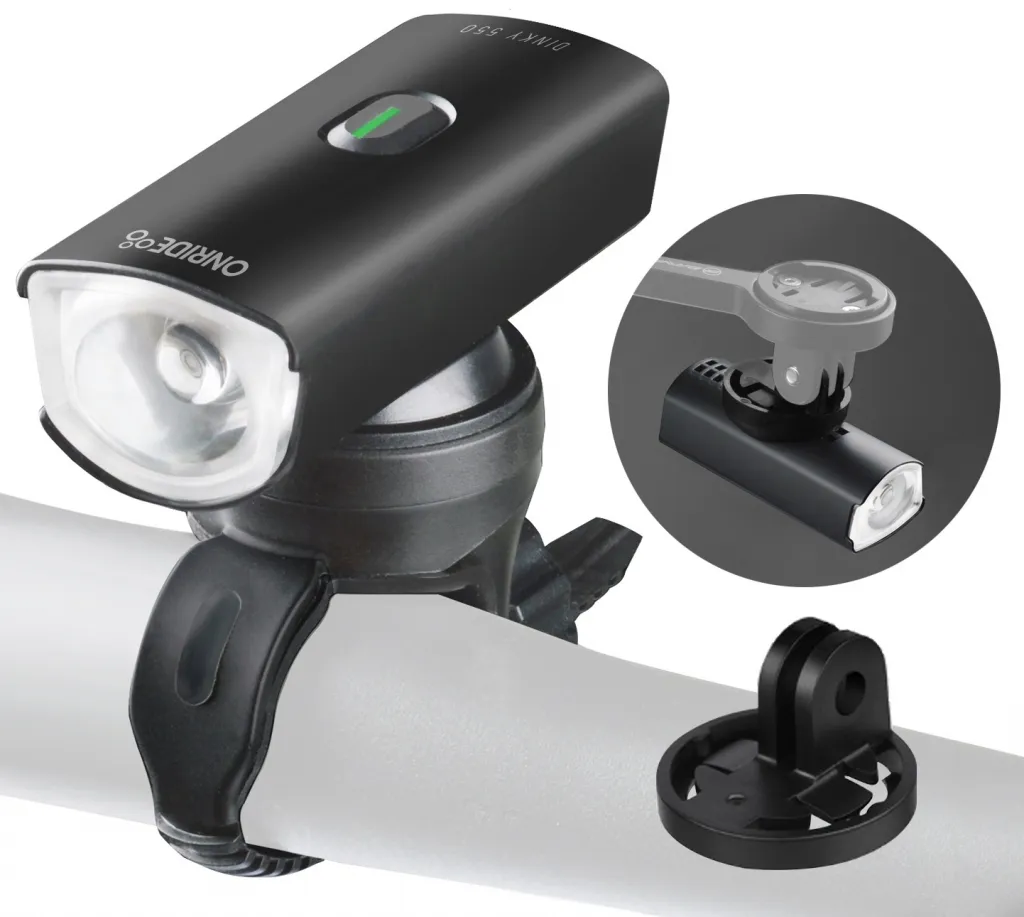 Фара ONRIDE Dinky 450, 450 lm, 1100 mAh, Type-C