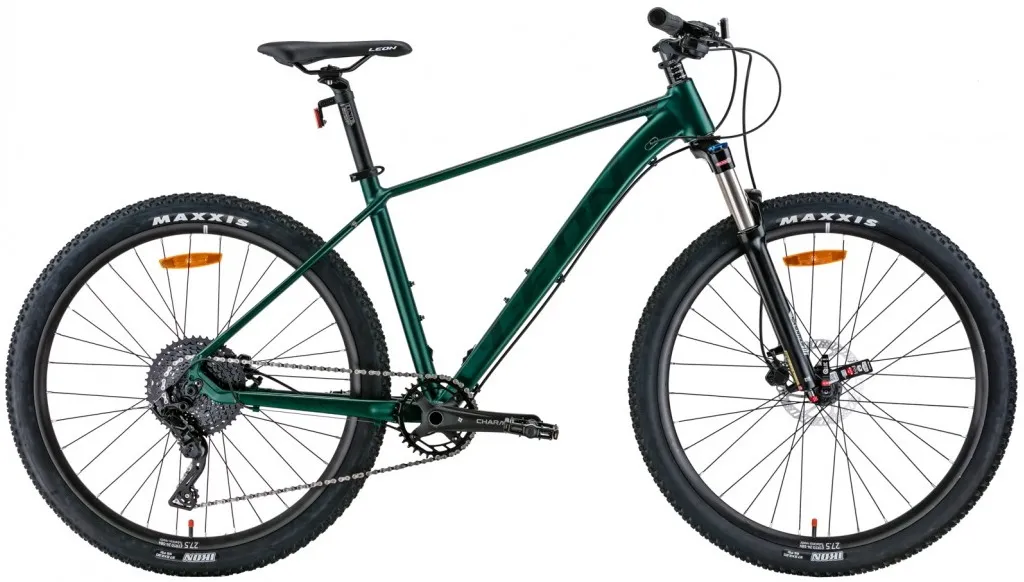 Велосипед 27.5" Leon XC-40 AM HDD (2022) зеленый с черным (м)