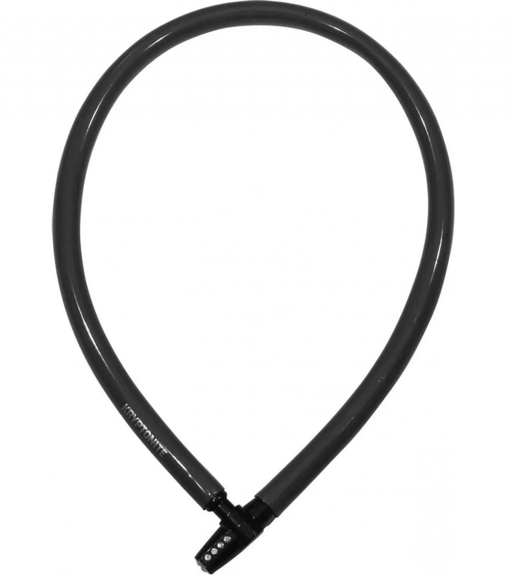 Замок KRYPTONITE KEEPER 665 трос 6x65mm с ключом black Замок KRYPTONITE KEEPER 665 трос 6x65mm с ключом black