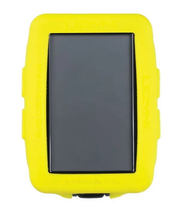 Чехол для велокомпьютера Lezyne Mega XL GPS Cover желтый