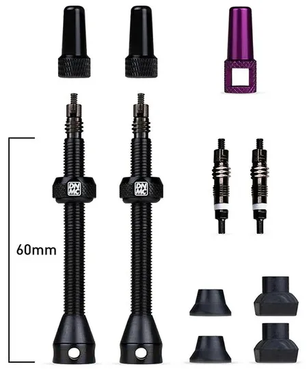 Вентиль б/к Dynamic Barkeeper Tubeless Valves black 2pcs