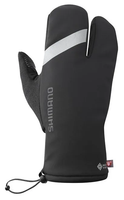 Перчатки Shimano WINDSTOPPER PRIMALOFT 2x2, black