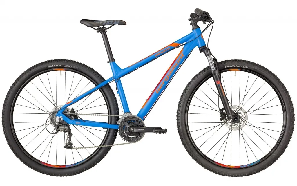 Велосипед 29" Bergamont Revox 3.0 cyan/orange/black (matt) 2018