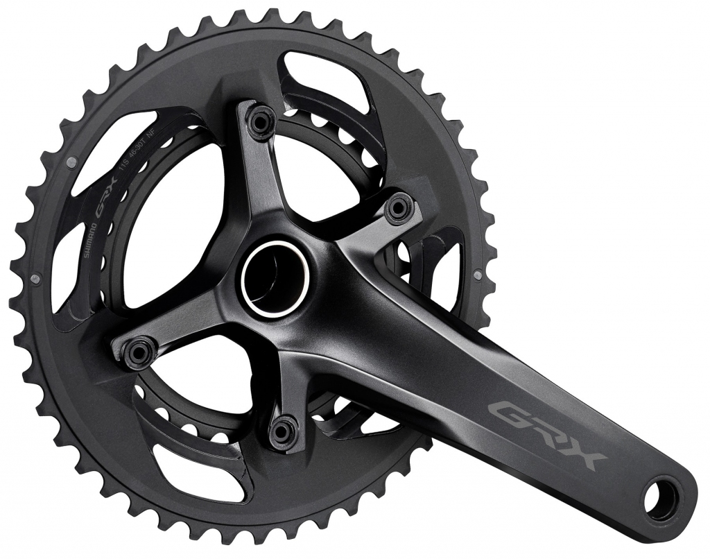Шатуни Shimano FC-RX600-10-2 GRX 10-speed 46/30T 170mm, інтегр. вісь