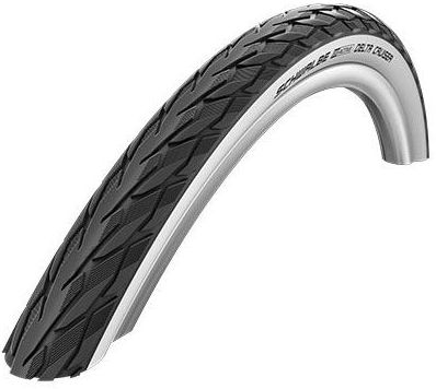 Покрышка 24x1 3/8 (37-540) Schwalbe DELTA CRUISER KevlarGuard B/W HS392 SBC 50EPI Покрышка 24x1 3/8 (37-540) Schwalbe DELTA CRUISER KevlarGuard B/W HS392 SBC 50EPI