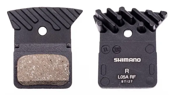 Гальмівні колодки Shimano L05A з радіатором BR-R9170/RS805/RS505 органіка