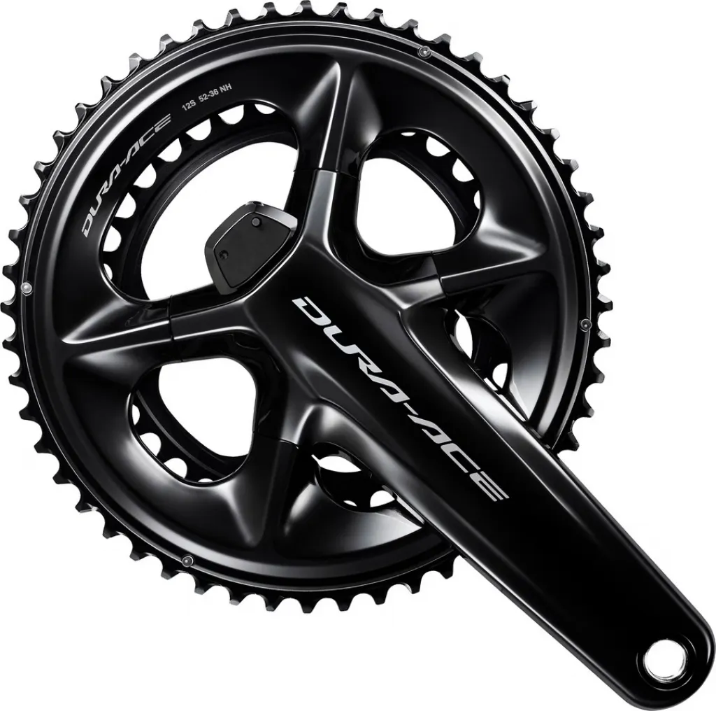 Шатуни Shimano FC-R9200-P Dura-Ace 12-speed 52/36T 175mm, з вимірювачем потужності