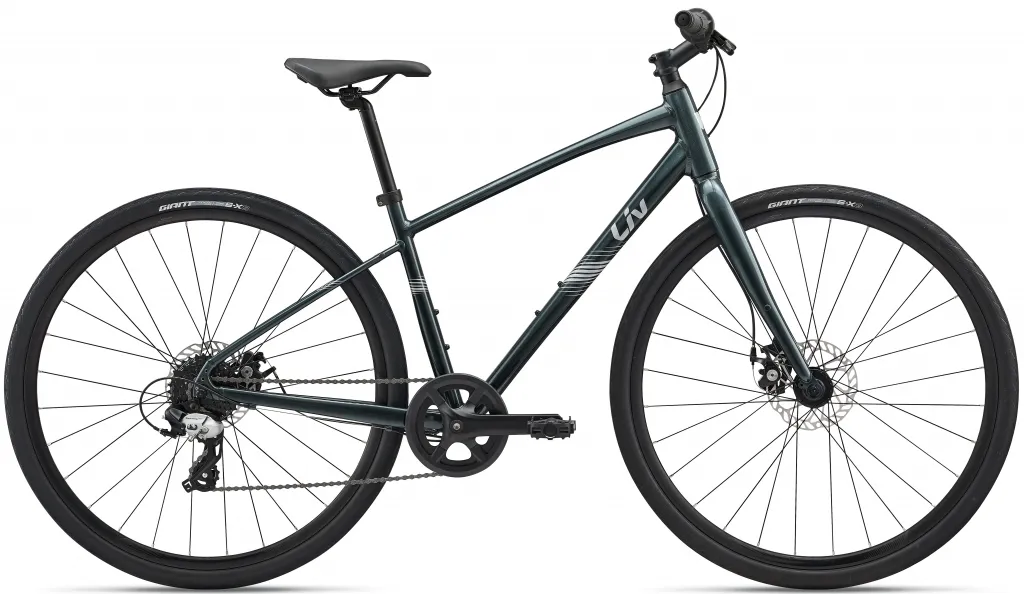 Велосипед 28" Liv Alight 4 Disc (2026) asphalt green
