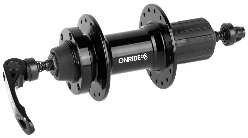 Втулка задняя ONRIDE Hub 20R, 32H, QR 135mm, disc 6 bolt, black