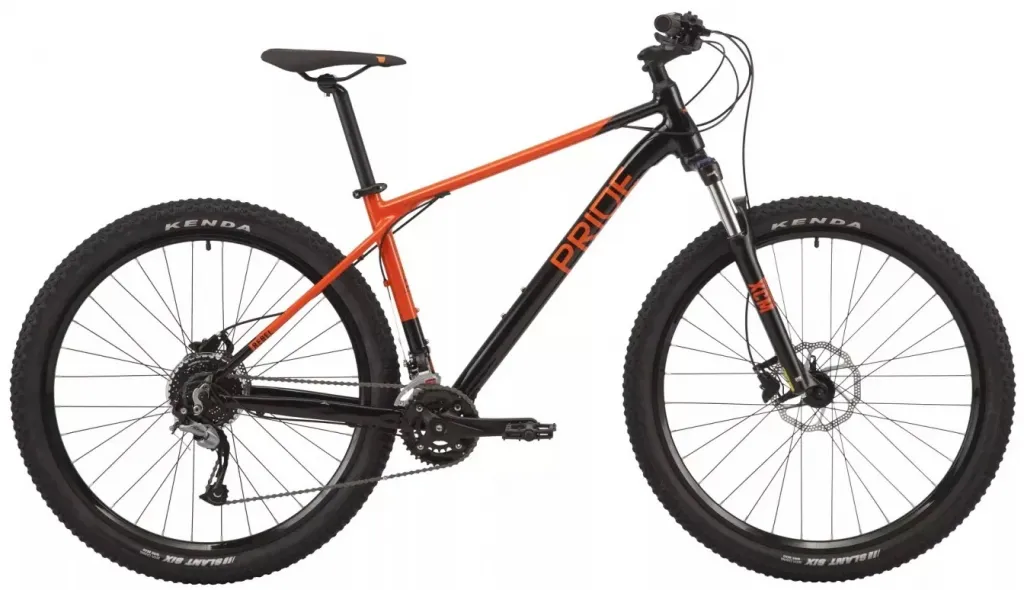 Велосипед 29" Pride Rebel 9.1 (2022) black/orange