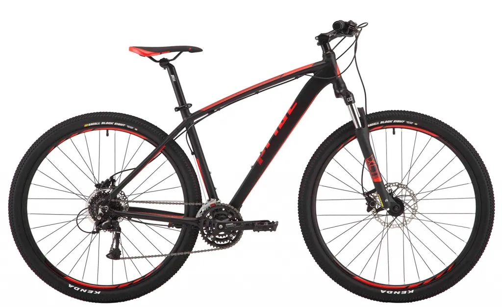 Велосипед Pride Rebel 9.3 29" 2017 черно-красный