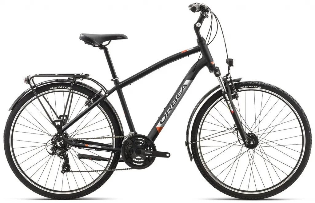 Велосипед 28" Orbea COMFORT 30 PACK 2019 Anthracite - Orange