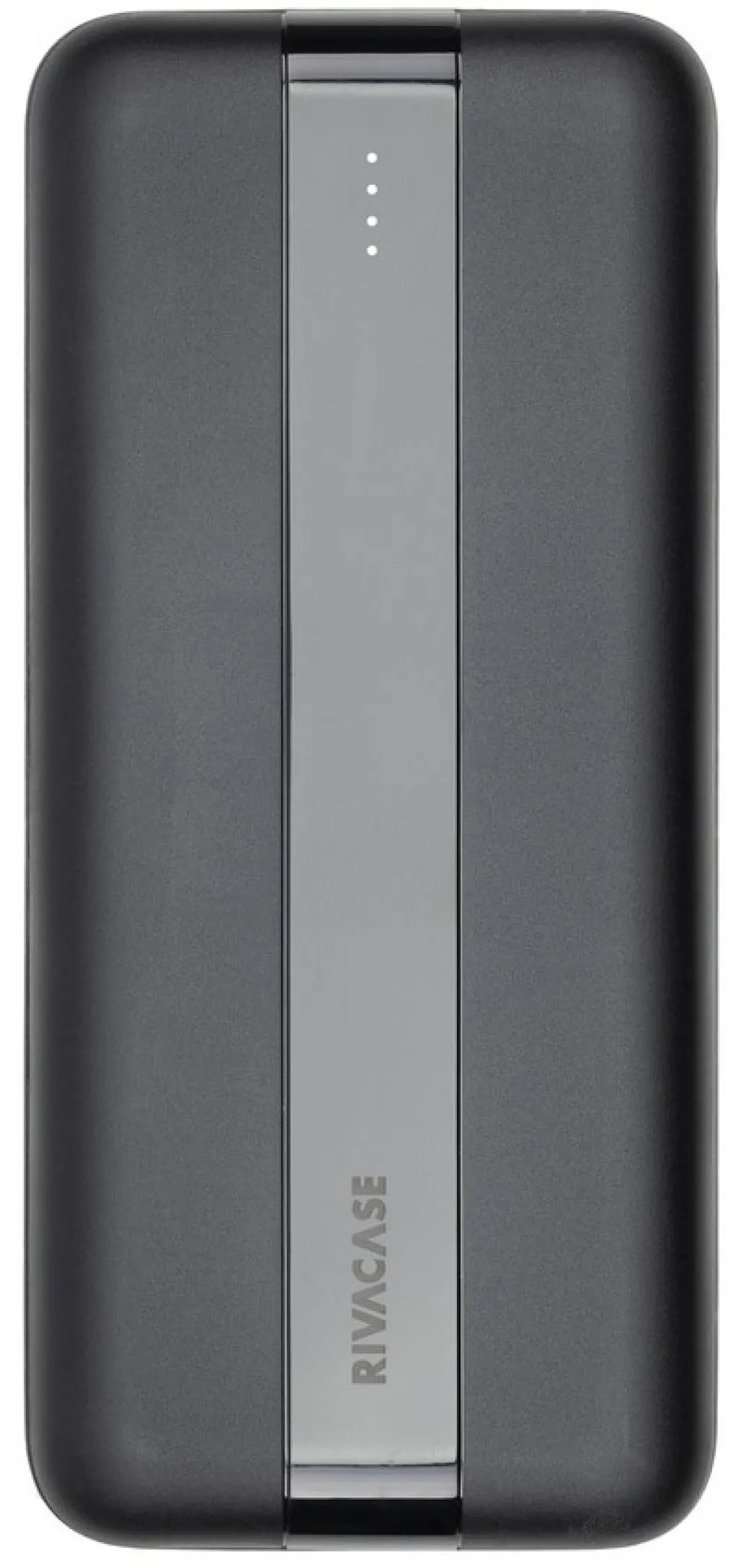 Универсальная мобильная батарея Rivacase VA2081 20000mAh, USB-C, 2*USB-A, Black