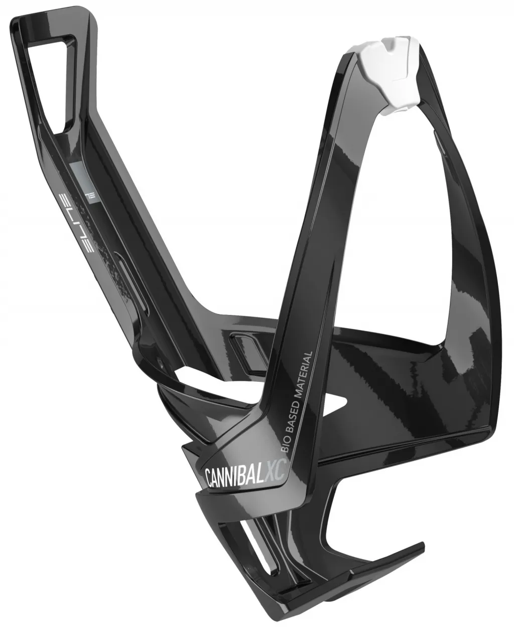 Флягодержатель ELITE Cannibal XC Bio, black/white