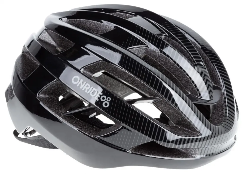 Шолом ONRIDE Pave глянцевий сіро-чорний