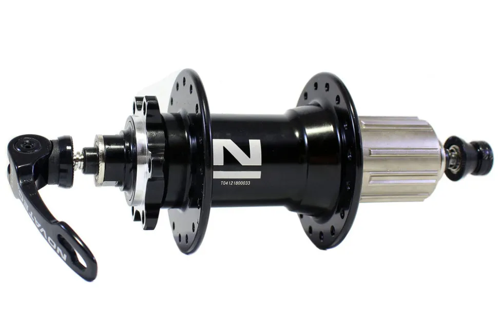 Втулка задняя NOVATEC D032SB S3S 11S 36H QR 148,5mm под эксцентрик, алюм. black