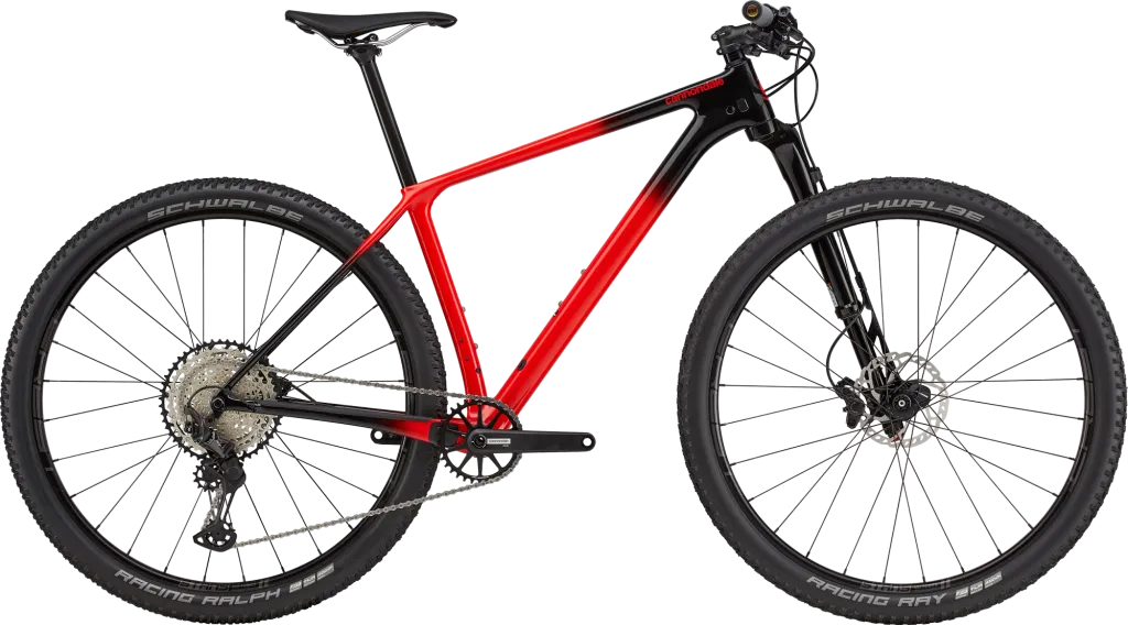 Велосипед 29" Cannondale F-Si Carbon 3 (2021) rally red
